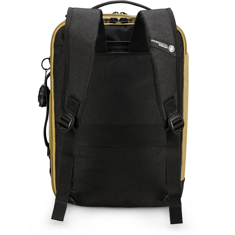 Swissdigital BERG Hybrid Briefcase (Dark Khaki)