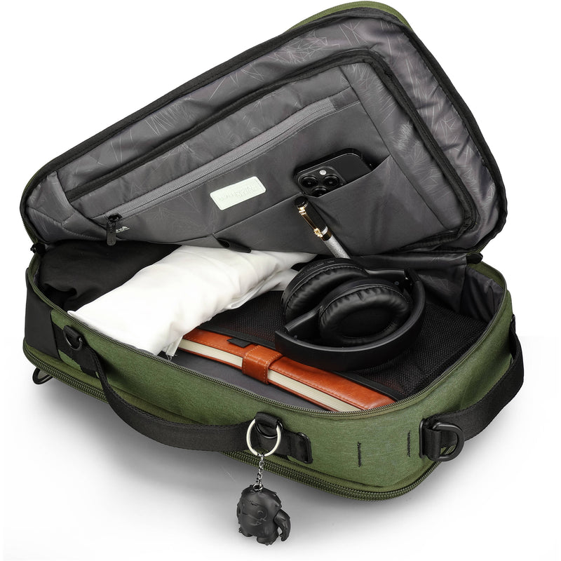 Swissdigital BERG Hybrid Briefcase (Dark Green)