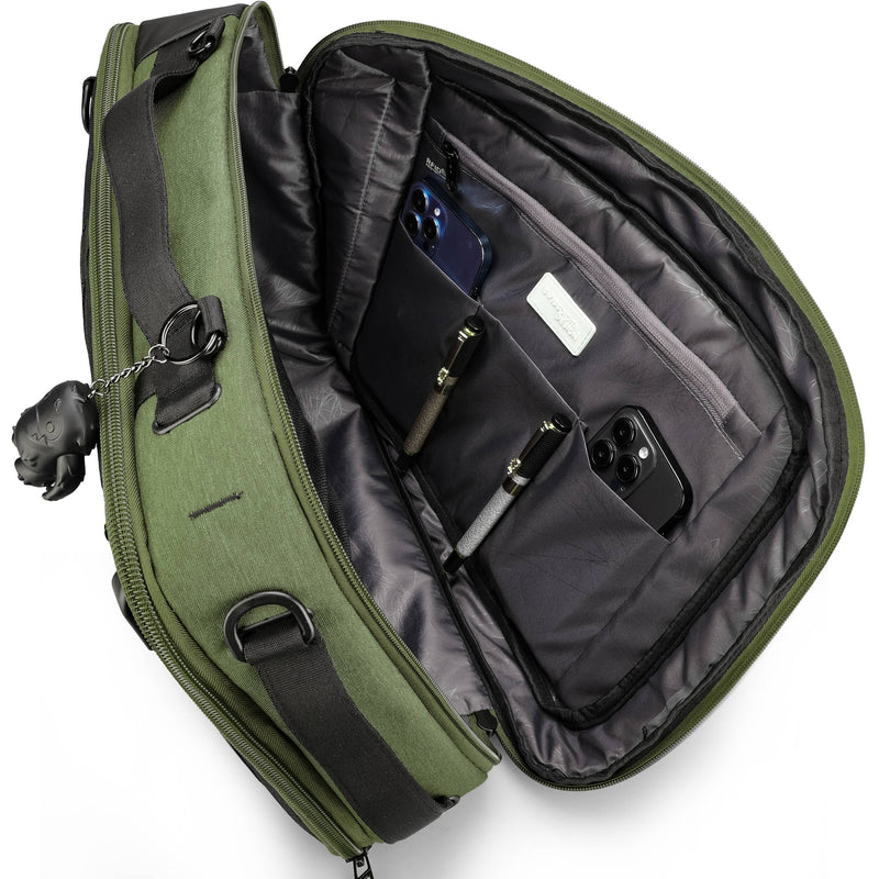 Swissdigital BERG Hybrid Briefcase (Dark Green)
