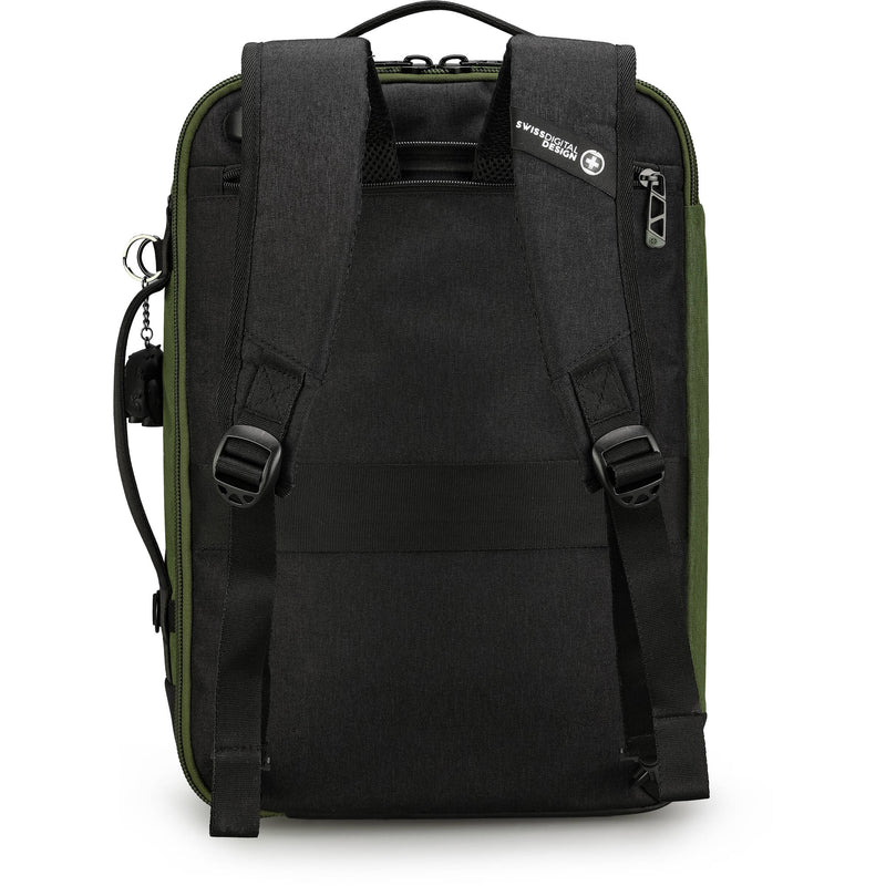 Swissdigital BERG Hybrid Briefcase (Dark Green)