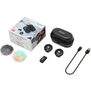 BOYA OMIC-D 2-Person Wireless Microphone System with Lightning Connector for iOS Devices (White)