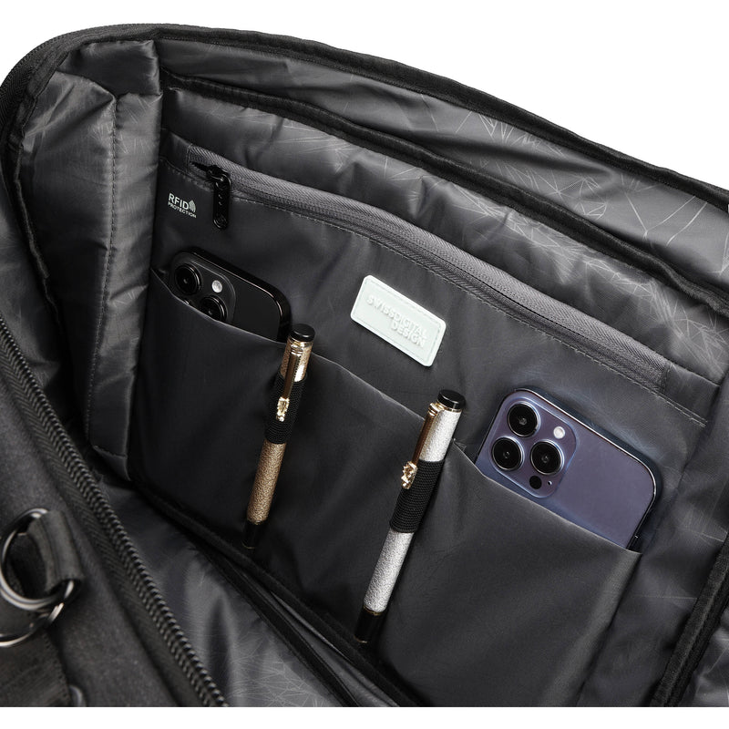 Swissdigital BERG Hybrid Briefcase (Black)