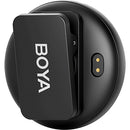 BOYA OMIC-U 2-Person Wireless Microphone System with USB-C Connector for Mobile Devices (White)