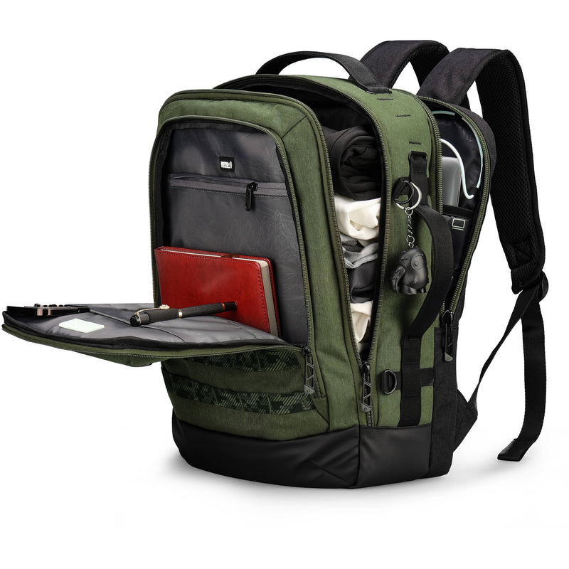Swissdigital BERG L Backpack (Dark Green, 24L)
