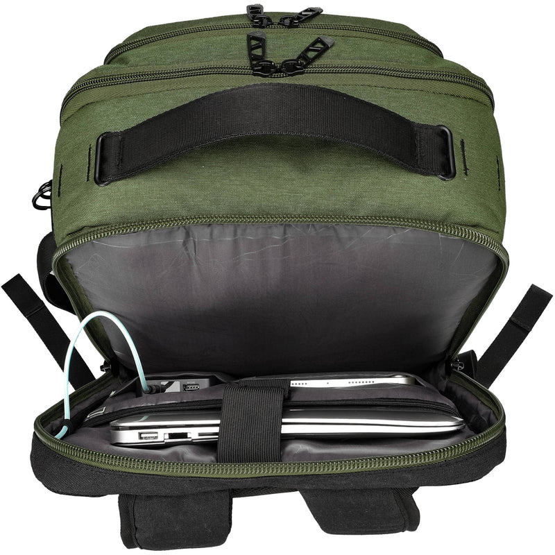 Swissdigital BERG L Backpack (Dark Green, 24L)