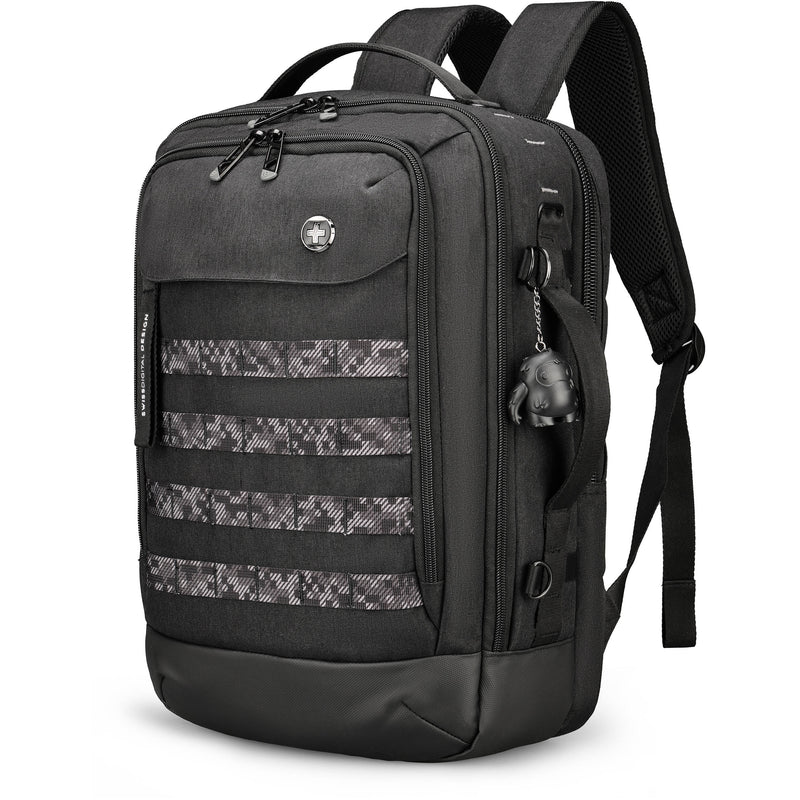 Swissdigital BERG L Backpack (Black, 24L)