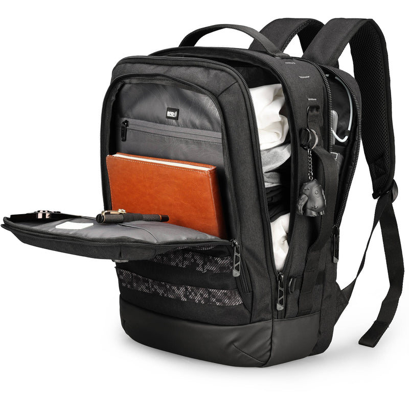 Swissdigital BERG L Backpack (Black, 24L)