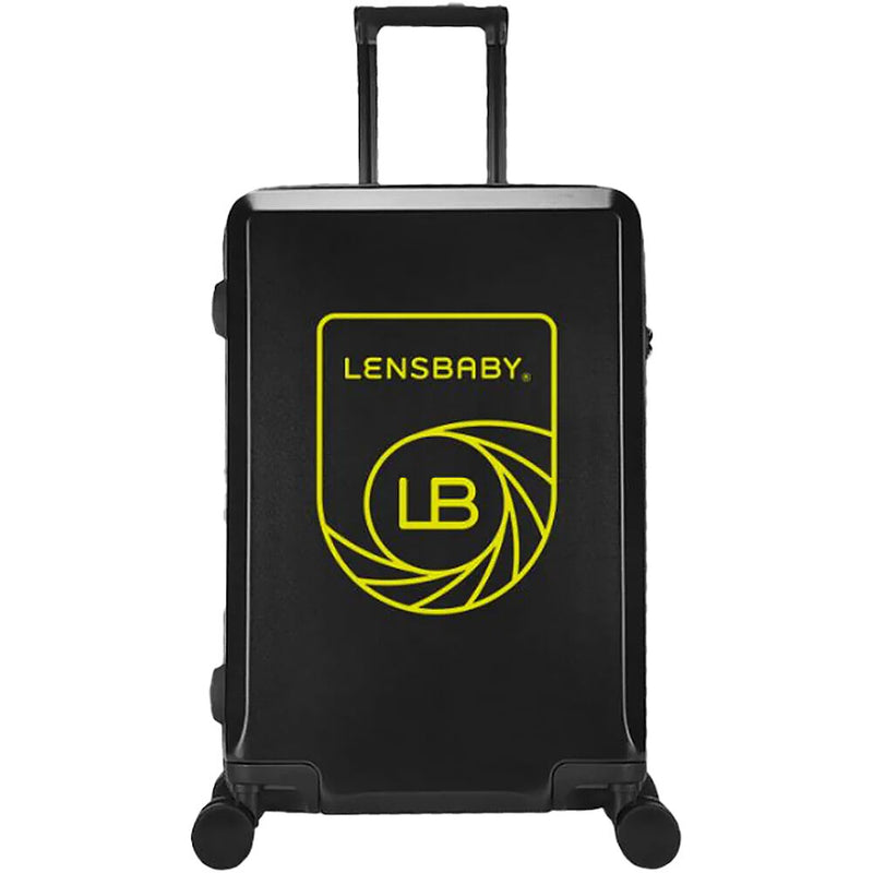 Lensbaby Rolling Luggage Case with Lensbaby Logo (Black, 84L)