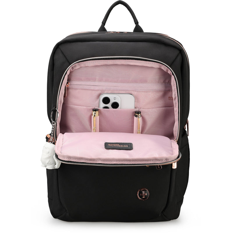 Swissdigital KATY ROSE NG L + Backpack (Black)