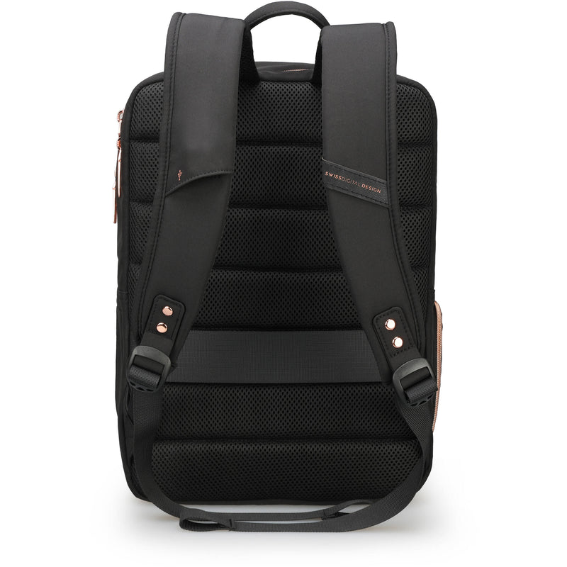 Swissdigital KATY ROSE NG L + Backpack (Black)