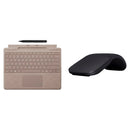 Microsoft Surface Pro Keyboard Cover Kit with Slim Pen 2 and Arc Wireless Mouse (Dune)