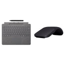 Microsoft Surface Pro Keyboard Cover Kit with Slim Pen 2 and Arc Wireless Mouse (Platinum)