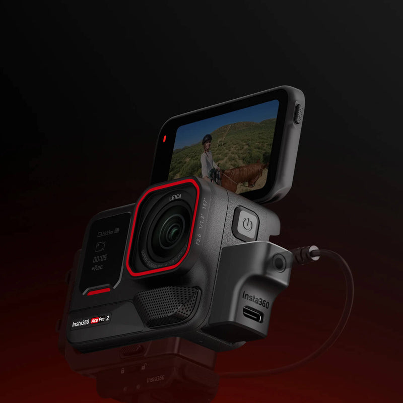 Insta360 Microphone Adapter for Ace, Ace Pro, and Ace Pro 2