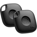 Tile Mate Bluetooth Tracker (2024, 2-Pack, Black)
