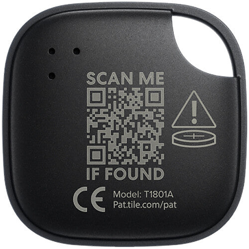 Tile Mate Bluetooth Tracker (2024, Single, Black)