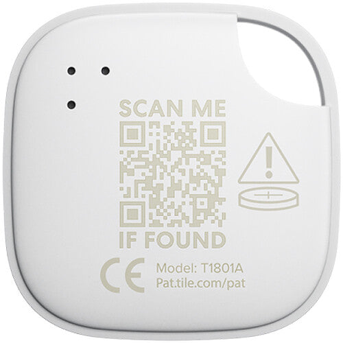 Tile Mate Bluetooth Tracker (2024, Single, White)