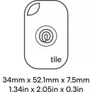 Tile Mate Pro Bluetooth Tracker (Single, Black)