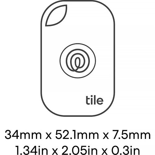 Tile Mate Pro Bluetooth Tracker (Single, Black)