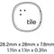 Tile Sticker Bluetooth Tracker (2024)