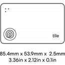 Tile Slim Bluetooth Tracker (2024, Black)