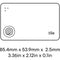 Tile Slim Bluetooth Tracker (2024, Black)