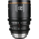 Venus Optics Laowa Nanomorph 32mm T2.9 1.5x LF Anamorphic Lens (ARRI PL & Canon EF, Amber Flare)