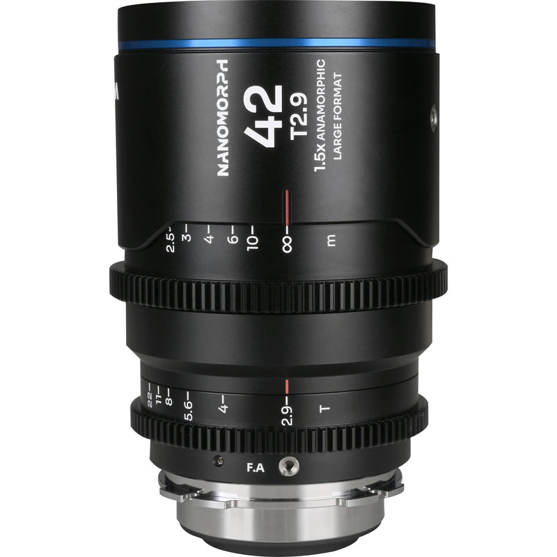 Venus Optics Laowa Nanomorph 42mm T2.9 LF Anamorphic Lens (ARRI PL & Canon EF, Blue Flare)