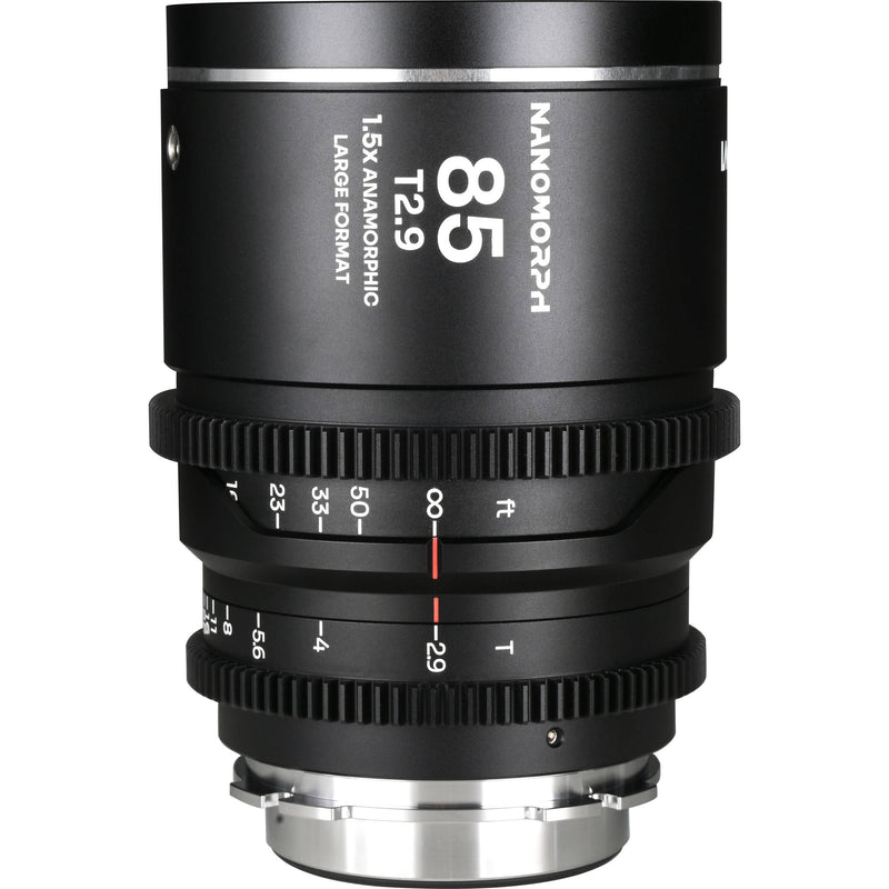 Venus Optics Laowa Nanomorph 85mm T2.9 1.5x LF Anamorphic Lens (ARRI PL & Canon EF, Silver Flare)