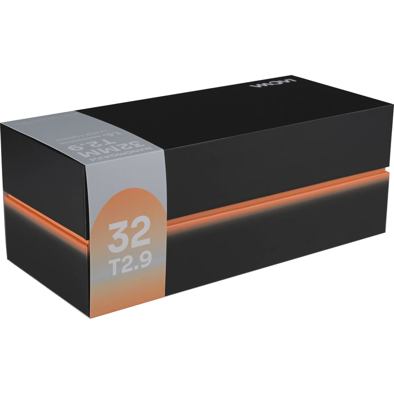 Venus Optics Laowa Nanomorph 32mm T2.9 1.5x LF Anamorphic Lens (ARRI PL & Canon EF, Amber Flare)
