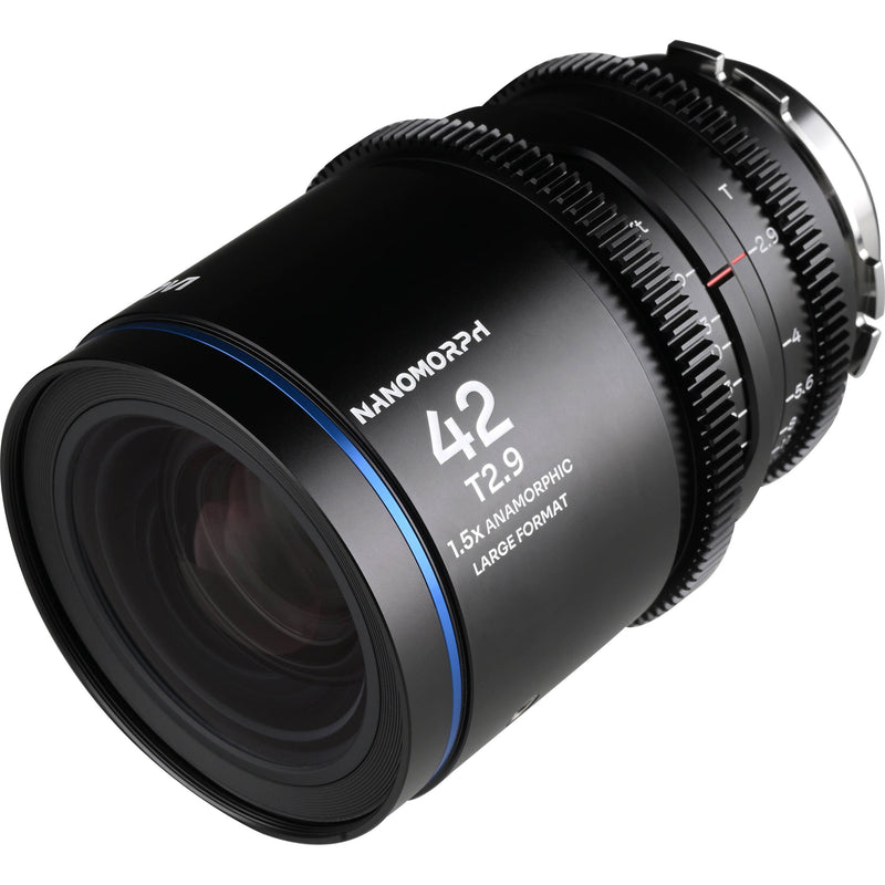 Venus Optics Laowa Nanomorph 42mm T2.9 LF Anamorphic Lens (ARRI PL & Canon EF, Blue Flare)