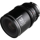 Venus Optics Laowa Nanomorph 42mm T2.9 LF Anamorphic Lens (ARRI PL & Canon EF, Silver Flare)