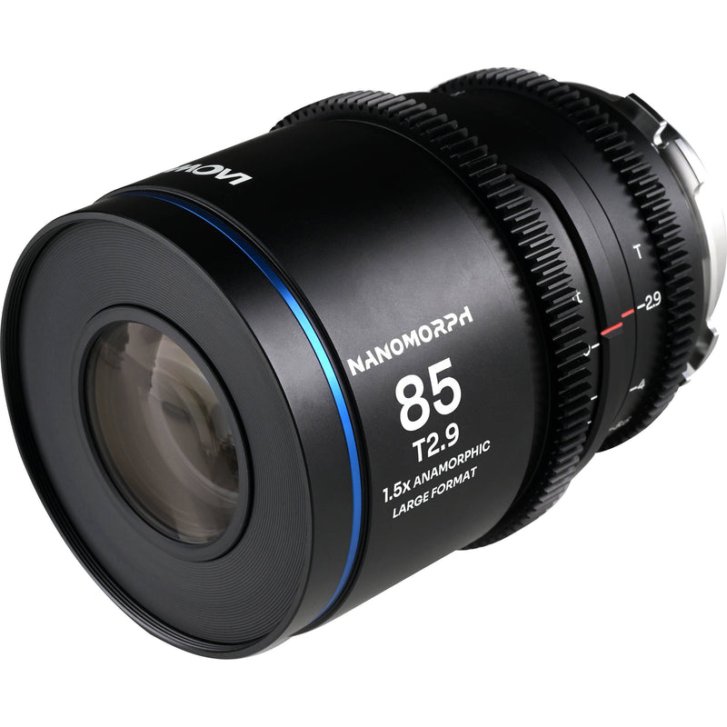 Venus Optics Laowa Nanomorph 85mm T2.9 1.5x LF Anamorphic Lens (ARRI PL & Canon EF, Blue Flare)