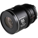 Venus Optics Laowa Nanomorph 85mm T2.9 1.5x LF Anamorphic Lens (ARRI PL & Canon EF, Silver Flare)