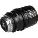 Venus Optics Laowa Nanomorph 55mm T2.9 1.5x LF Anamorphic Lens (ARRI PL & Canon EF, Amber Flare)