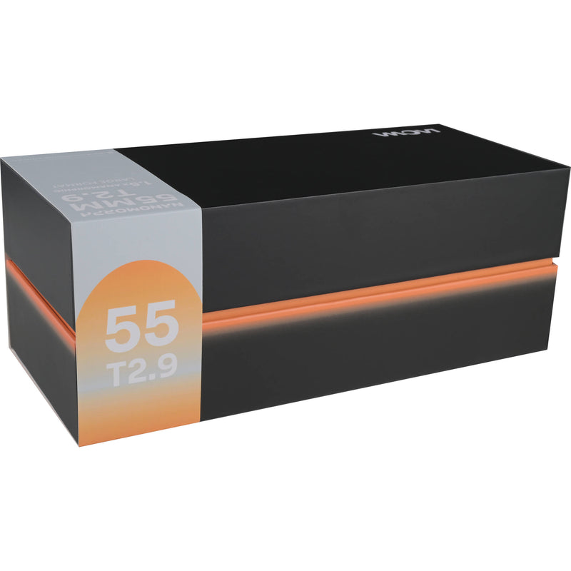Venus Optics Laowa Nanomorph 55mm T2.9 1.5x LF Anamorphic Lens (ARRI PL & Canon EF, Amber Flare)