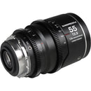 Venus Optics Laowa Nanomorph 55mm T2.9 1.5x LF Anamorphic Lens (ARRI PL & Canon EF, Silver Flare)