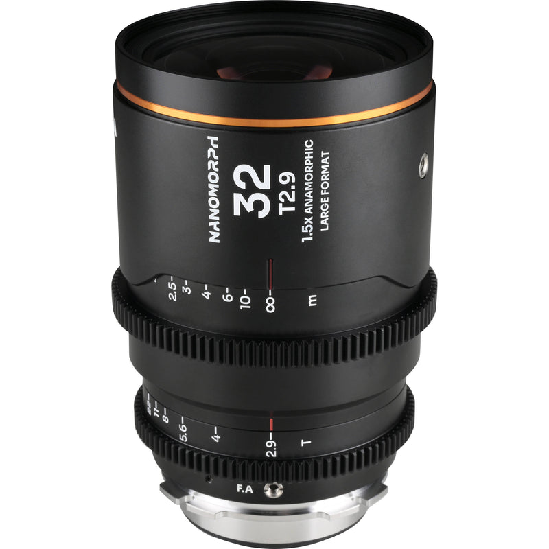 Venus Optics Laowa Nanomorph T2.9 1.5x LF Anamorphic 4-Lens Bundle (ARRI PL/Canon EF, Amber Flare)