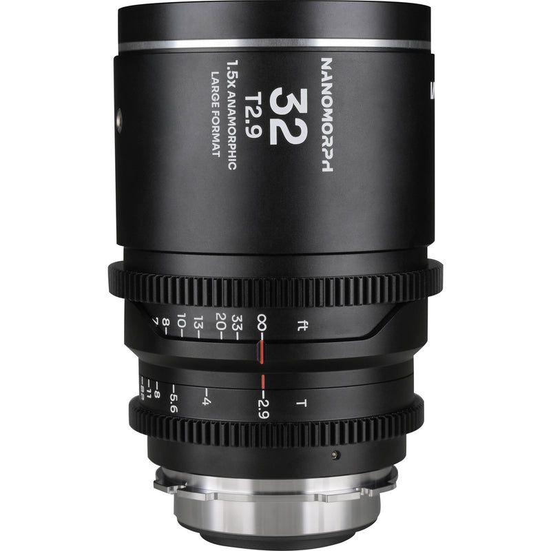 Venus Optics Laowa Nanomorph T2.9 1.5x LF Anamorphic 4-Lens Bundle (ARRI PL/Canon EF, Silver Flare)