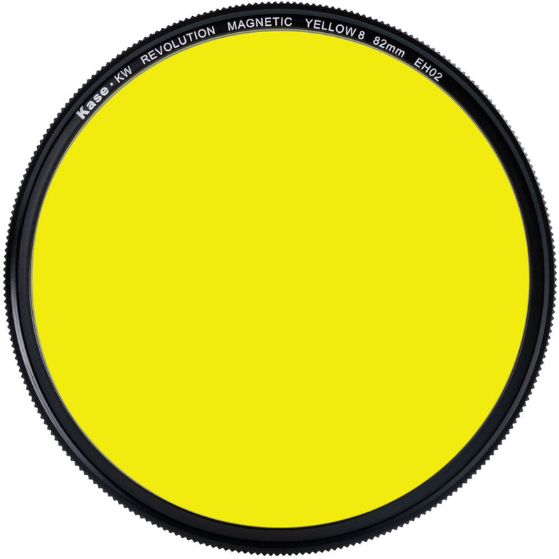Kase Wolverine Revolution B&W Filter with Magnetic Adapter (Yellow, 82mm)