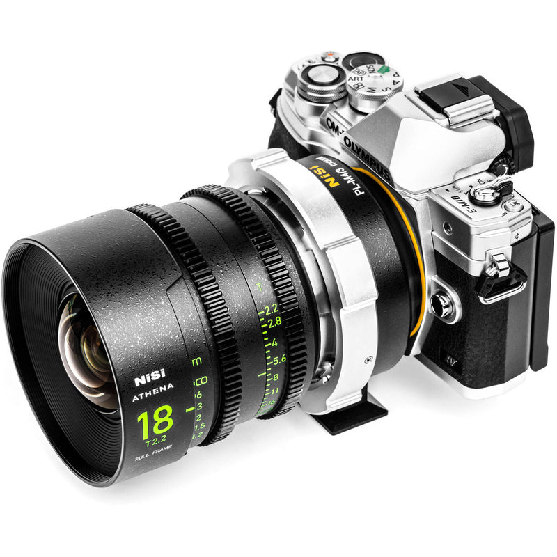 NiSi ATHENA PL-MFT Adapter for PL Mount Lenses to Micro Four Thirds Mount Cameras