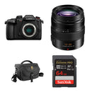 Panasonic Lumix GH5 II Mirrorless Camera with 12-35mm f/2.8 Lens and Basic Bundle (Black)