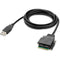Belkin Modular Secure USB-A Cable for KM (6')