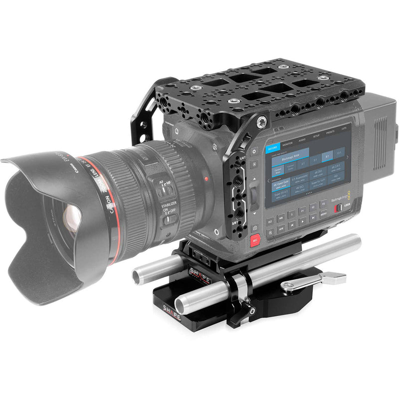 SHAPE Cage with 15mm LWS Rod System for Blackmagic PYXIS 6K Camera