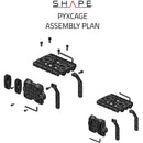 SHAPE Cage for Blackmagic PYXIS 6K Camera