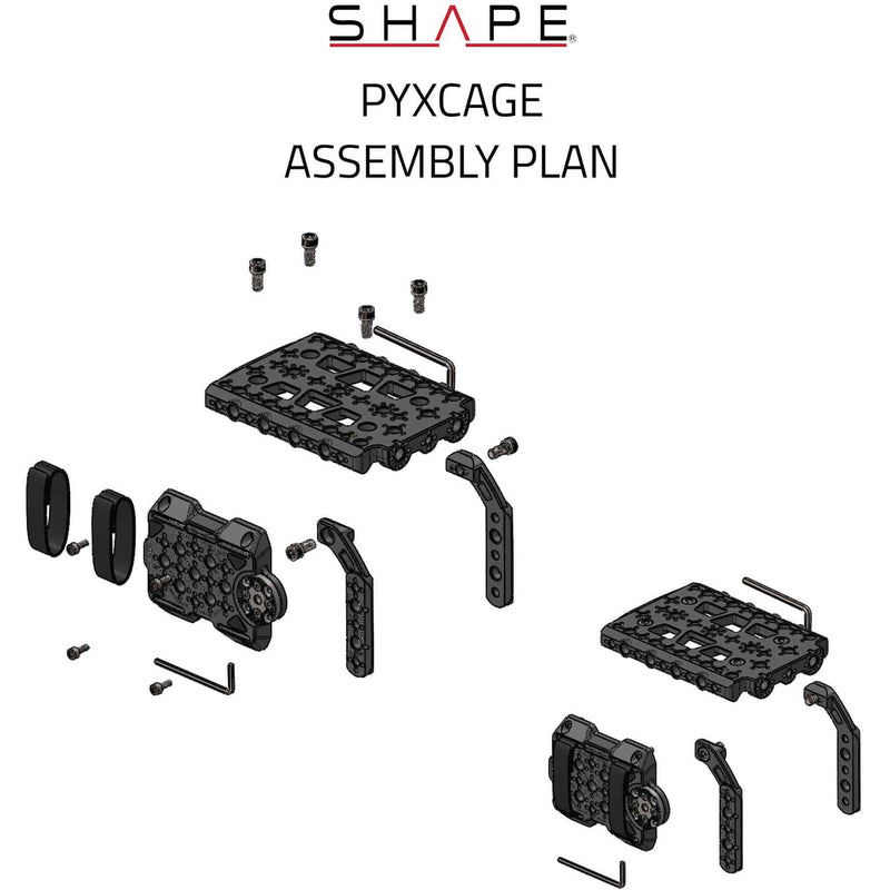 SHAPE Cage for Blackmagic PYXIS 6K Camera