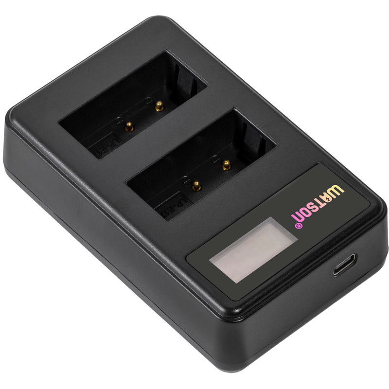 Watson Mini Duo USB-C Charger for Canon LP-E17 Batteries