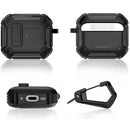 Sahara Case Raider Series Heavy-Duty Case for Apple AirPods 4 (Scorpion Black)