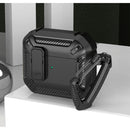 Sahara Case Raider Series Heavy-Duty Case for Apple AirPods 4 (Scorpion Black)