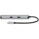 Rocstor Slim USB-C 6-in-1 4K Multiport Adapter