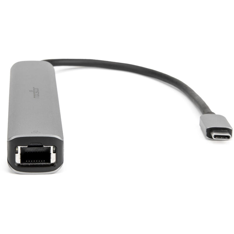 Rocstor Slim USB-C 6-in-1 4K Multiport Adapter